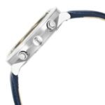 Titan Timeless Treasures Quartz Analog Dual Time Blue Dial With Blue Color Leather Strap Watch For Men (10022SL01) - Image 3