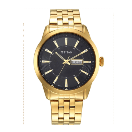 Titan Analog Black Dial Men's Watch-1752YM03/NP1752YM03, Black, Quartz