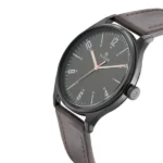 Titan Workwear Watch with Black Dial and Brown Leather Strap - 1802NL01 - Image 4