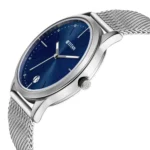 Titan ELMNT 1806SM04 –Blue Dial Analog Stainless Steel Strap Watch for Men - Image 3
