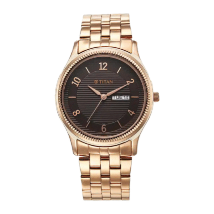 Titan Karishma Brown Dial Watch for Men NR1824WM01 1824WM01