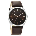 Titan Workwear Brown Dial Analog Leather Strap Watch (1866SL02) - Image 3