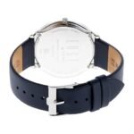 Titan Edge Baseline Quartz Analog Off-White Dial Blue Leather Strap Watch for Men - NT1843SL01 - Image 3