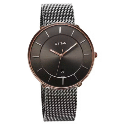 Titan Noir Anthracite Dial Watch For Men-1849KM01
