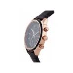 Titan Workwear Day Date Rose Gold Leather Belt Watch 1733KL03 - Image 3