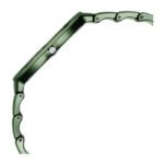 Titan Squircle Camo Quartz Analog Green Dial Ceramic Strap Watch For Unisex 1841QC05 - Image 4